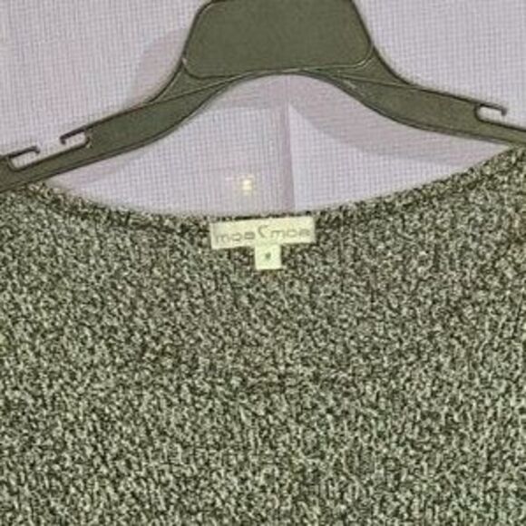 Moa Moa, Black, White , Top, Size: M - Picture 3 of 3